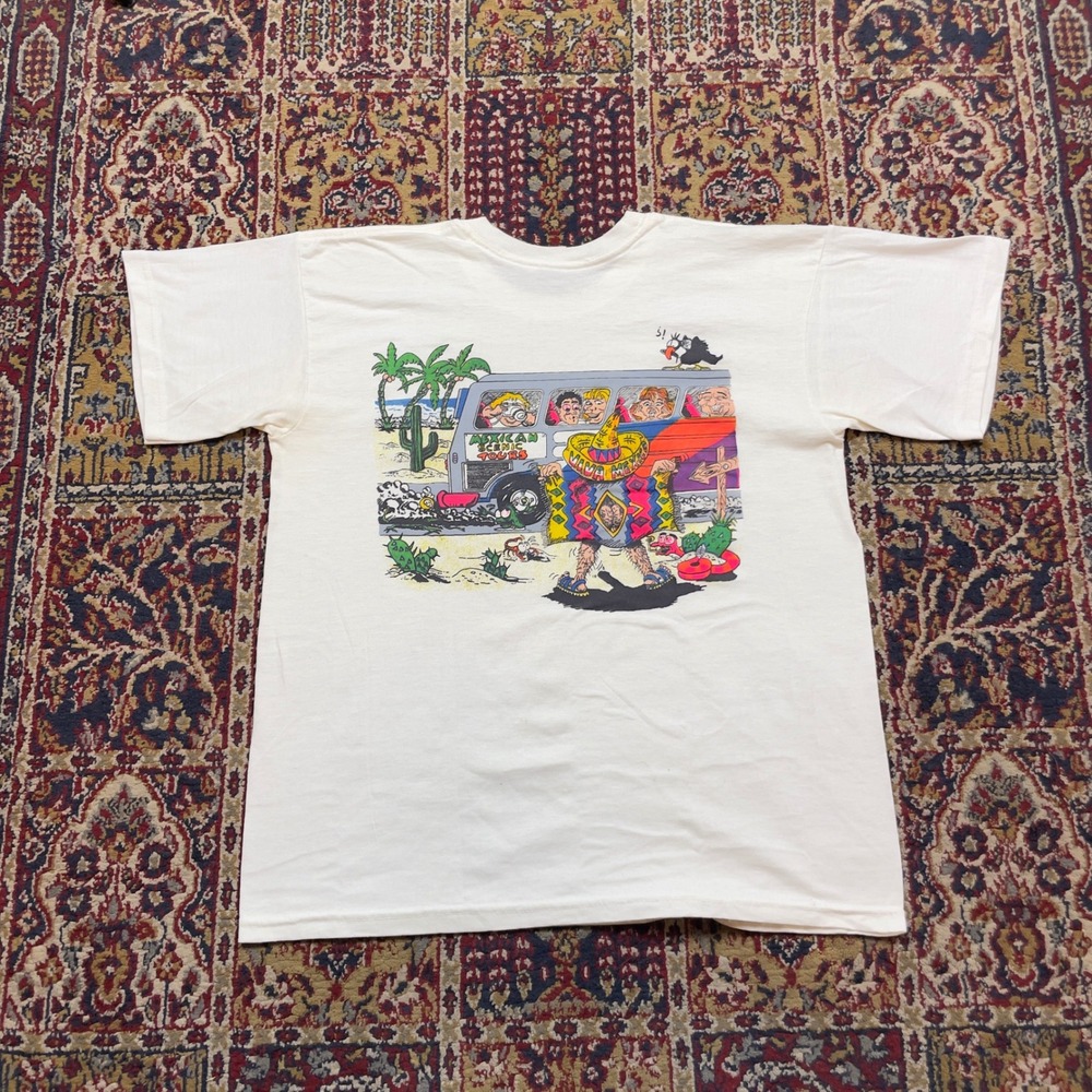 VTG 90s‎ Mexican Scenic Tours T Shirt Puerto Vallarta Raunchy Funny L-XL Flasher